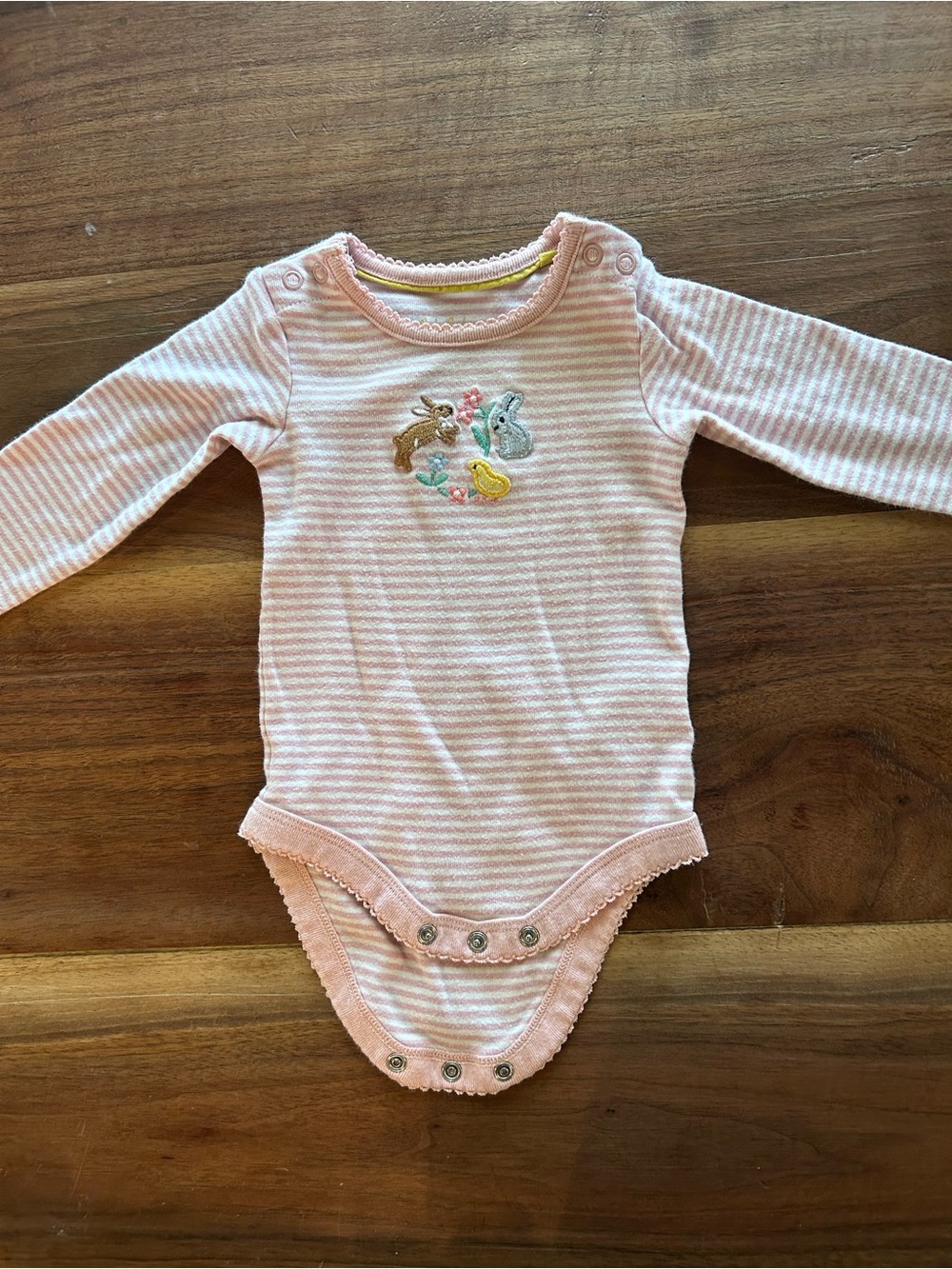 Baby Boden bunny onesie